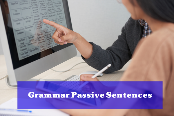English Grammar Passive Sentences